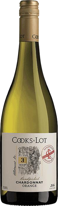 Cooks Lot Allotment No. 3 Handpicked Premium Range Chardonnay 2023 Orange